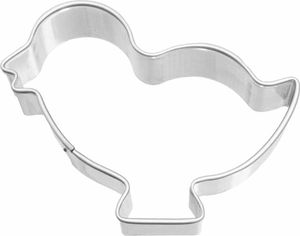 Birkmann Ausstechform Küken, Ausstecher, Plätzchenform, Keks, Plätzchen, Weißblech, 5.5 cm, 121744
