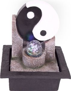 Zimmerbrunnen mit LED-Beleuchtung, Dekobrunnen “Yin Yang” für die Wohnung Zimmerbrunnen mit LED-Beleuchtung, Dekobrunnen “Yin Yang” für die Wohnung