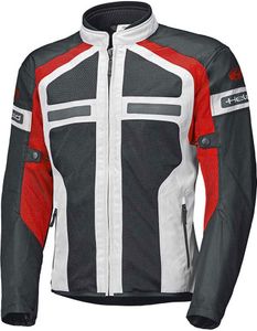 Held Tropic 3.0 Damen Mesh Motorrad Textiljacke, grau/rot, L