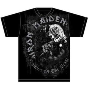 Iron Maiden NOTB Grey Tone Mens T Shirt: XXL