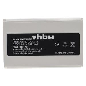 vhbw 1x Akku kompatibel mit Fortuna Clip-On Bluetooth GPS Handy Smartphone Telefon (700 mAh, 3,7 V, Li-Ion)