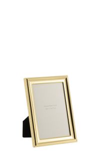 6er Set Klassischer Fotorahmen 10x15 - Premium Metall in Gold