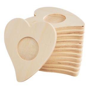 VBS XXL Teelichthalter Herz 12 Stück 12x10,5cm