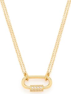 Leonardo 022963 Damen Collier CIAO Zora Edelstahl Gold weiß 49 cm Leonardo 022963 Damen Collier CIAO Zora Edelstahl Gold weiß 49 cm