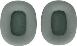 Kopfhörer-Ohrpolster, Ersatz, weicher Memory-Schaum, Protein-Leder-Ohrpolster, Ohrenschützer für Airpod Max, Kopfhörer, Grün