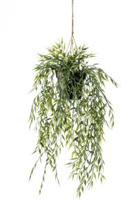 Emerald Kunstpflanze Bambus Hängend in Topf 50 cm