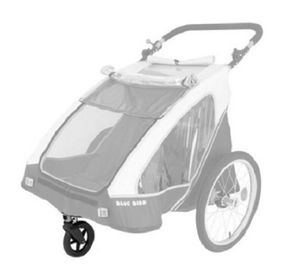 BLUE BIRD Swivelrad Frei drehbar, für den Umbau des Kinderanhängers zum Jogger, passend für Anhänger 65971 (0.358.172/5)