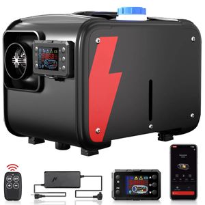 Dieselový ohrievač Hcalory, výkon 5000 W, kompaktný dizajn, s BT a adaptérom