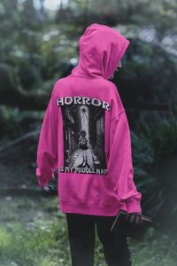 Bio Damen Hoodie Kapuzenpullover Anime Horror is my Middle Name