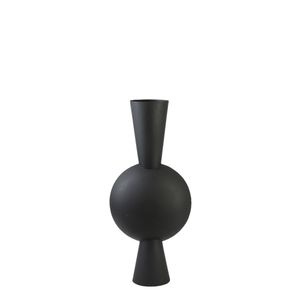 Light & Living - Vase Kavandu - Schwarz - 37.5x22x81cm