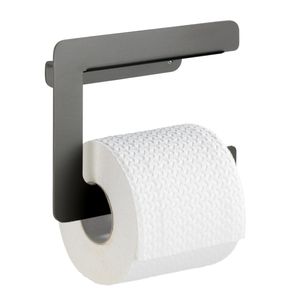 WENKO Toiletten Papier Halter hochwertig rostfrei Aluminium Klo Rollen MONTELLA