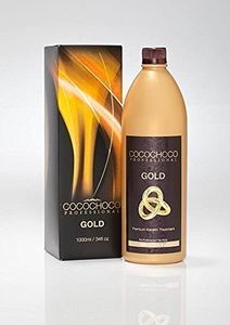 Cocochoco Gold Brazilian Blow Dry Haar Glättung Keratin Behandlung 1000ml