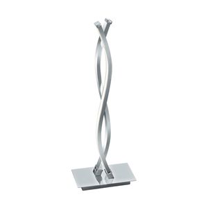 Eglo 96105 LASANA 2 LED 2-násobná stolná lampa 2x5,5W 160x100mm chróm biela teplá biela