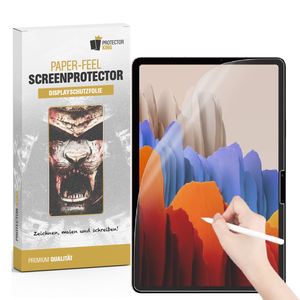 1x Paperfeel für Samsung Galaxy Tab S7 Plus Displayschutz Schreiben Malen Skizzieren ANTI-REFLEX MATT ENTSPIEGELT