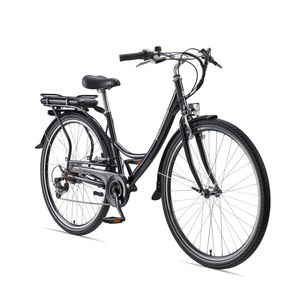 Teutoburg Senne City E-Bike 28' 6-Gang Shimano Kettenschaltung, anthrazit