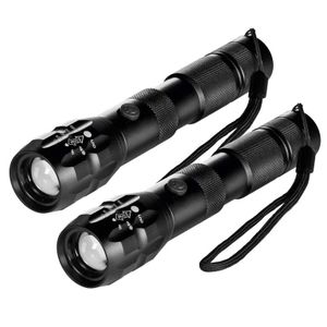 MAXXMEE Power-Taschenlampe 3,7V schwarz - 2er-Set