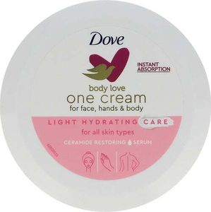 Dove Body Love Moisturizing Body Cream – One Cream Light – verwöhnende Feuchtigkeitscreme für seidig-weiche Haut – 250 ml