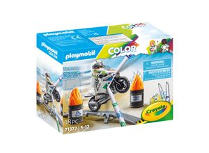 PLAYMOBIL PLAYMOBIL Color 71377 PLAYMOBIL Color: Motorrad