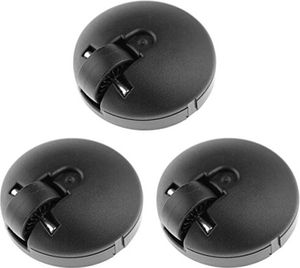 Laufrolle Set 3x Lenkrolle mit Stahlachse Rad vorne Bosch Siemens 00027606 027606 für Staubsauger