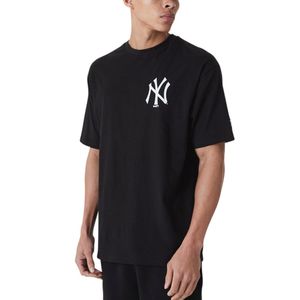 New Era Oversized T-Shirt New York Yankees schwarz M