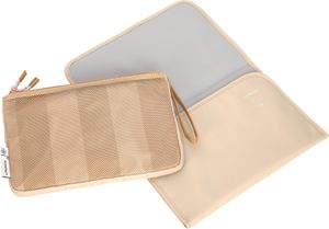 LÄSSIG Baby Windeltasche mit Wickelunterlage für unterwegs/Casual Changing Organizer beige/camel LÄSSIG Baby Windeltasche mit Wickelunterlage für unterwegs/Casual Changing Organizer beige/camel