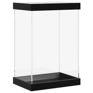 vidaXL Vitrine Transparent 17x12x25 cm Acryl