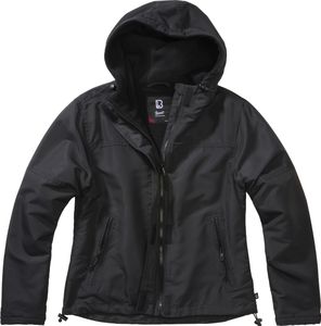 Brandit BD33113 | Ladies Windbreaker Frontzip Innentasche - Farbe: Black - Größe: XXL