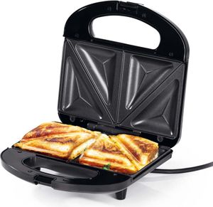 GOURMETmaxx Sandwich Maker mit LED-Kontrollleuchte - Schwarz GOURMETmaxx Sandwich Maker mit LED-Kontrollleuchte - Schwarz