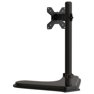 vidaXL Držiak na monitor čierna oceľ VESA 75/100 mm