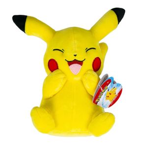 Pokemon - Plüschfigur (20cm) , Charakter :Pikachu (Augen geschlossen)