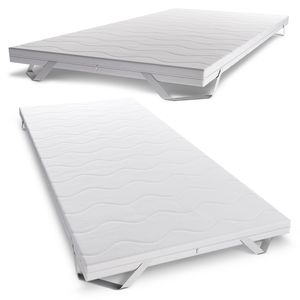 KNERST® Matratzentopper - Praktischer & Langlebiger Topper Polyurethane Schaum - 5cm Höhe -  Atmungsaktiv, Anpassungsfähig & Pflegeleicht - 100x200 cm