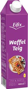Eifix Frischer Waffelteig 1,0 l - 6er Pack