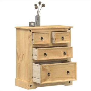 vidaXL Kommode 80x43x91 cm Massivholz Kiefer vidaXL Kommode 80x43x91 cm Massivholz Kiefer