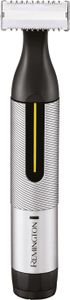 Remington Omniblade Hybrydowa golarka do twarzy i ciała z wodoodpornym akumulatorem, precyzyjnym grzebieniem i mikro trymerem, czarna
