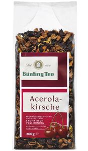 Bünting Tee Acerola Kirsche Früchte Kräuterteemischung 6er Pack