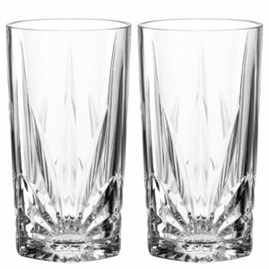 Leonardo Cape Cod Gläser Il Mondo 2er Set, Cocktailglas, Kalk-Natron-Glas, Klar, 530 ml, 077484