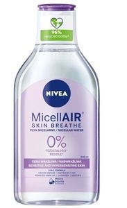 NIVEA MicellAir Skin Breathe Skin Care Mizellenlösung für sensible und hypersensible Haut 400ml