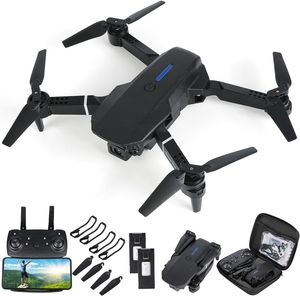 Drohne mit Kamera 4K HD für Kinder, WiFi FPV Drone für Anfänger, RC Quadcopter mit 2 Akku Schwerkraft Sensor Flip Mode Ein-Tasten-Start/Landung One