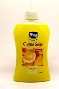 Elina Flüssigseife 500 ml Spenderflasche – Lemone - Handseife, Cremseife