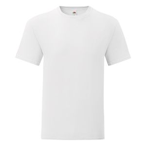 Fruit Of The Loom Herren T-Shirt Iconic (5 Stück/Packung) PC4369 (L) (Weiß)