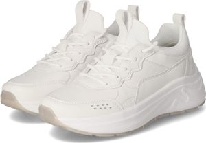 Salamander Damen Low Sneaker Weiß Glattleder Textil Mix Größe: 36