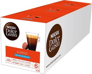 NESCAFÉ Dolce Gusto Lungo Decaffeinato (3 x 16 Kapseln)