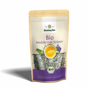 Bünting Tee Bio Mediterrane Früchte und Kräuter Tee Mischung 80g