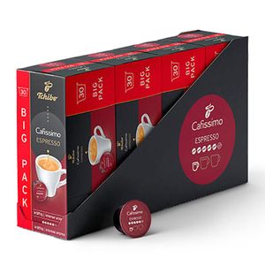 Tchibo Cafissimo Espresso kräftig Kapseln, 120 Stück (4 x 30 Kapseln)