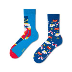 WEIHNACHTEN bunte Weihnachtssocken 36-40 für Damen, fröhliche Socken mit Märchenmotiv