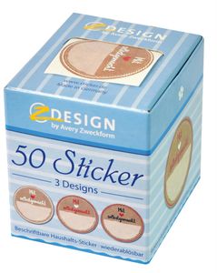 AVERY Zweckform ZDesign naklejki na rolce "Homemade" 50 szt