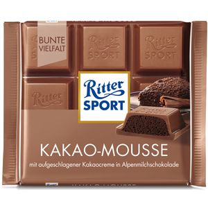 Ritter Sport Kakao Mousse mit Kakaocreme und Alpenmilchschokolade 100g