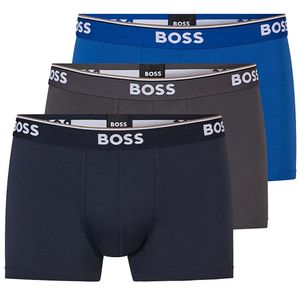 3-pack HUGO BOSS boxerky value pack 1 x modré 1 x sivé 1 x tmavomodré XL 3-pack