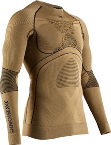X-BIONIC Radiactor 4.0 pánské funkční tričko s dlouhým rukávem zlatá/černá M
