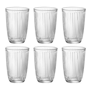 Bormioli Rocco 5.80503 Line long drink cup 390 ml, v: 12 cm, ø 8,5 cm, sklo, číre, priehľadné (balenie 6 ks)